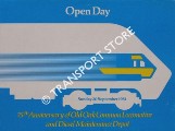 Open Day, Sunday 20 September 1981 - 75th Anniversary of Old Oak Common Locomotive and Diesel Maintenance Depot by British Rail Western Region